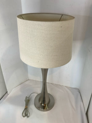 Silver Metal Lamp
