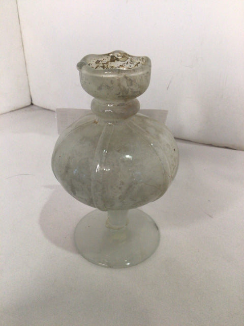Cream Glass Vase