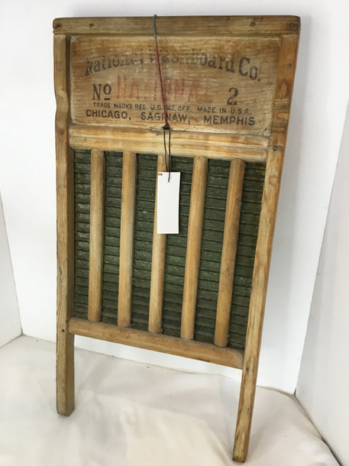 Vintage Wood Wash Board
