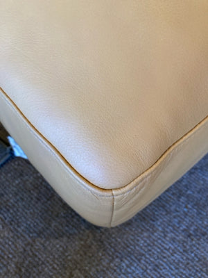 Benchmade Modern Gold Leather AS IS FootStool/Ottoman DAZHKDPP