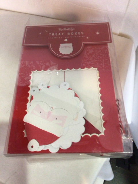 Box Red/white Holiday Item
