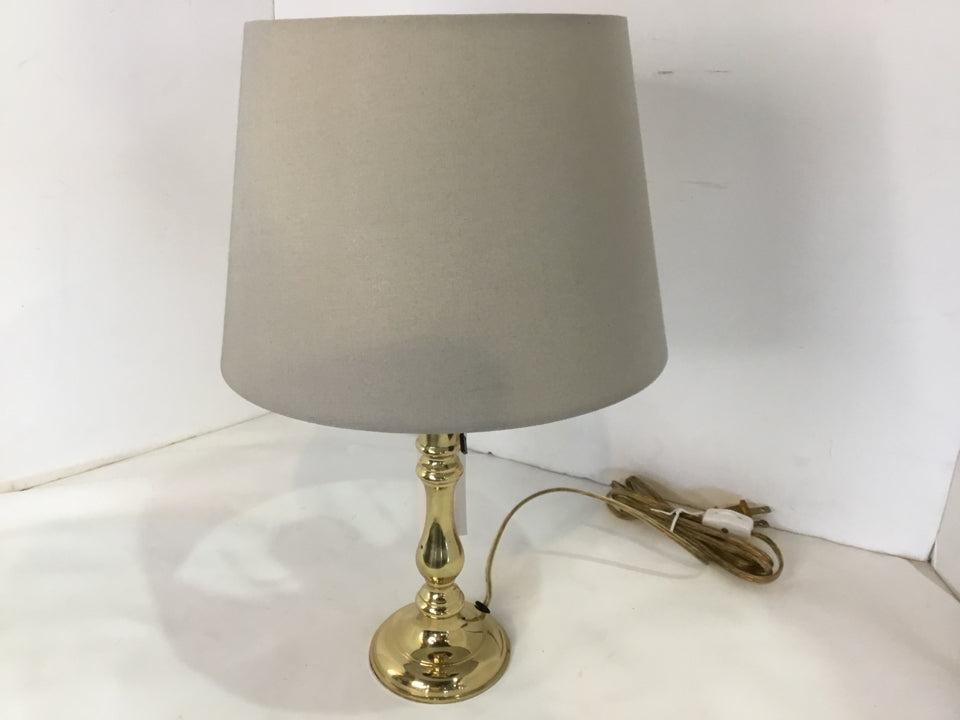 Gold Metal Lamp