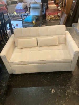 Micro Fiber Bed Cream Chair