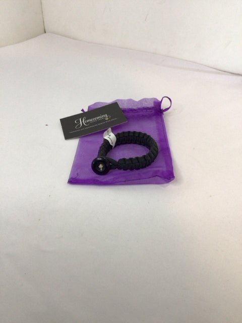 Black Braided Bracelet