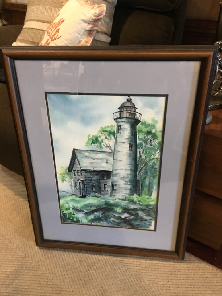 Gray Barn Framed Art