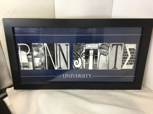 Black/White Words Framed Art