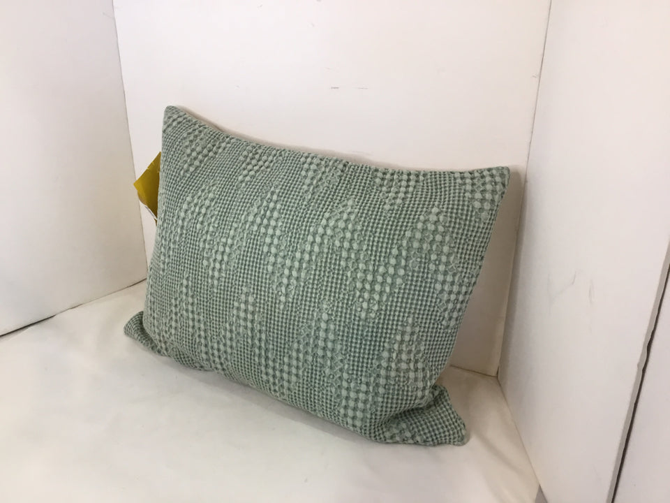 Aqua Cotton Down Pillow