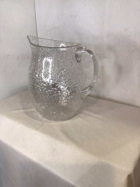 Clear Melamine Bubble Pitcher