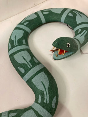 Green Resin Snake Misc