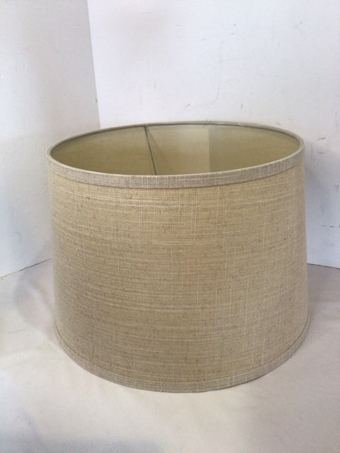 Tan Round Lamp Shade