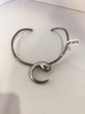 Sterling Silver Silver Collar Necklace