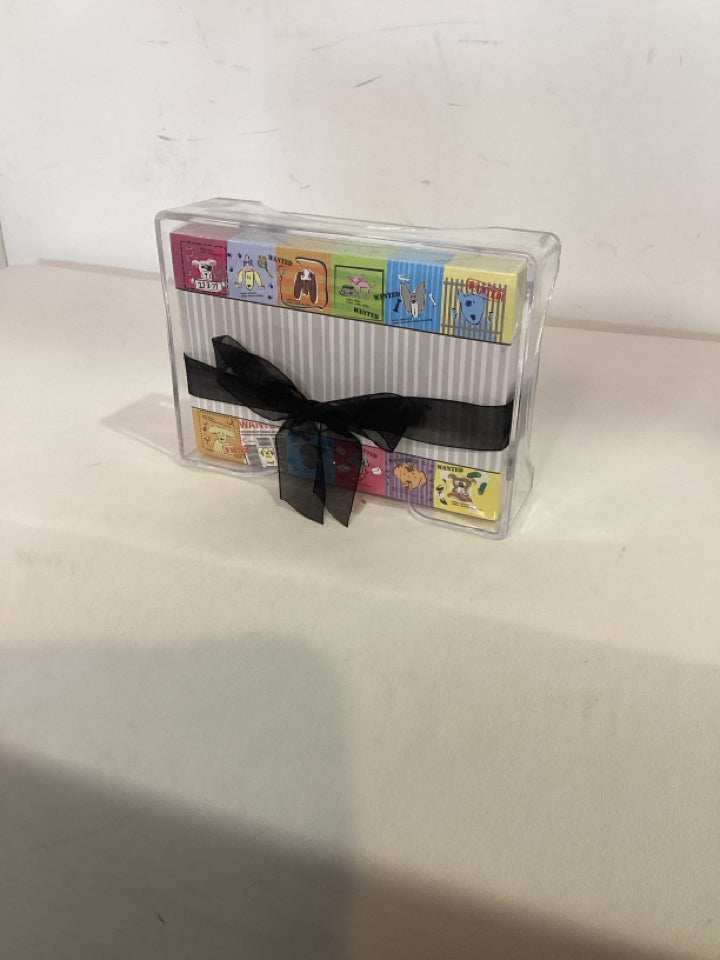 Multi-Color Paper Dogs Note Pad