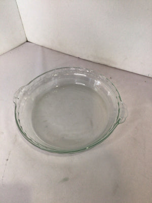 Pyrex Clear Glass Deep Dish Pie Plate