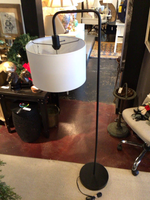 Floor Black Metal Lamp