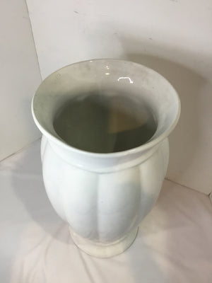 White Ceramic Planter