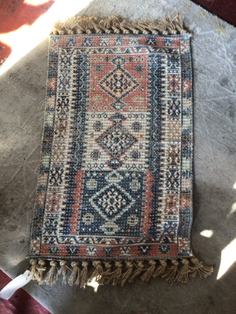 Polyester Multi-Color Rug