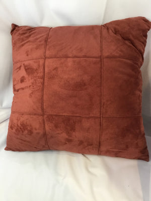 Down Red Velvet Pillow