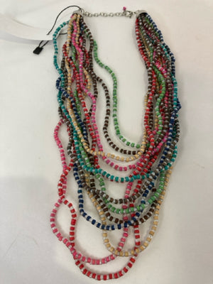 Plastic Multi-Color Beads Necklace