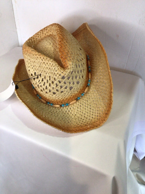 Brown/Cream Hat