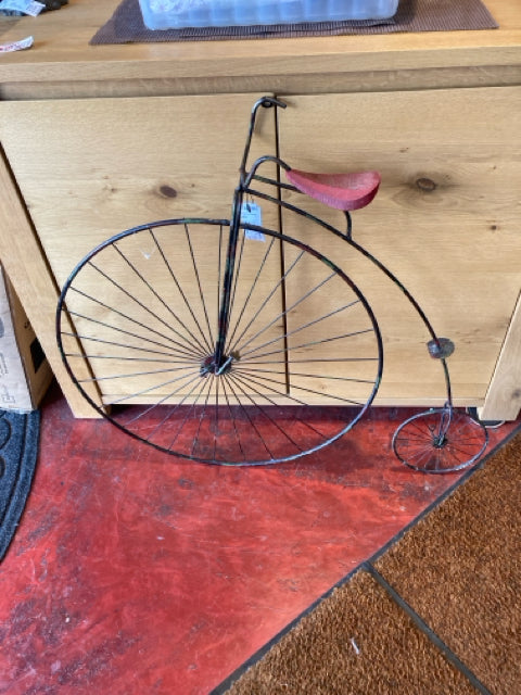 Metal Bicycle Black Wall Decoration Art
