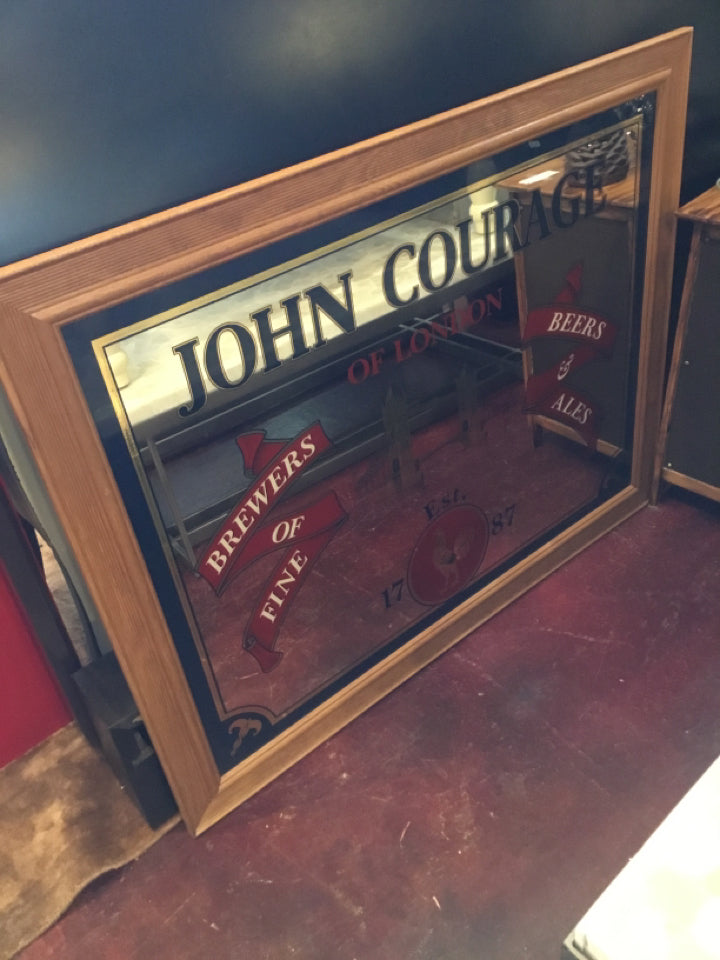 John Courage Vintage Beer Mirror