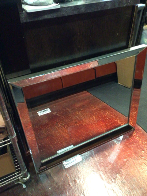 Silver Beveled Mirror