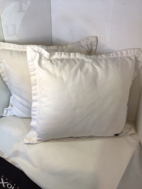 Tommy Hilfiger Pair White Cotton Down Filled Pillow Set