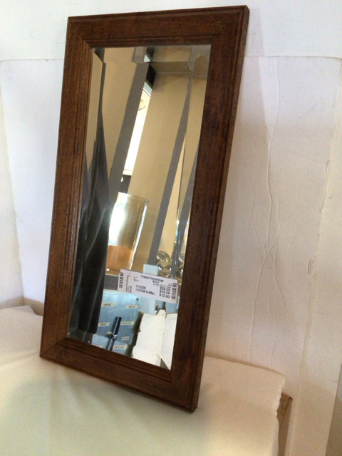 Brown Wood Mirror