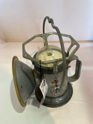 Vintage Silver Metal Railroad Lantern