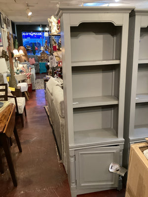 Coleman Wood Painted Gray Bookcase/Bookshelf REN-E1038-5