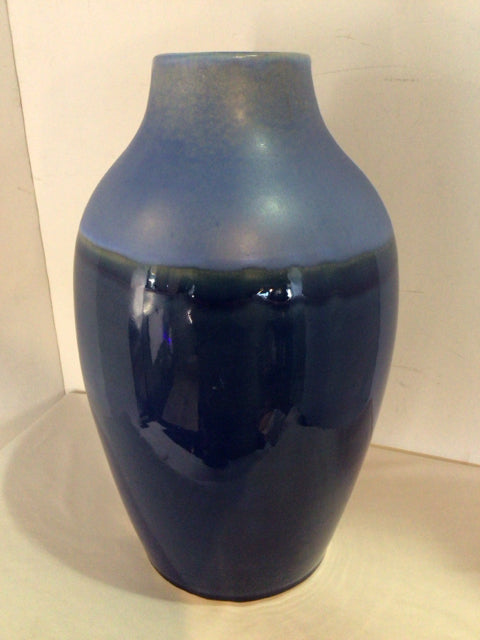Blue Pottery Vase