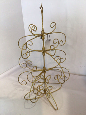 Ornament Hanger Gold Metal Christmas Tree Holiday Item