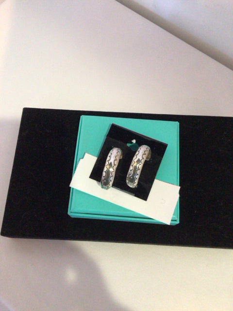 Vintage Sterling Silver Silver Earrings