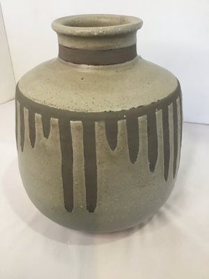 Bloomingvile Tan Ceramic Vase