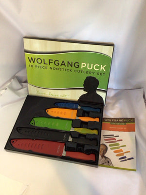 Wolfgang Puck Set of 5 Multi-Color Knife Set