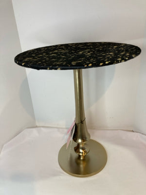 Havenly Modern Goathide Black/Gold Table CJAF5GZG