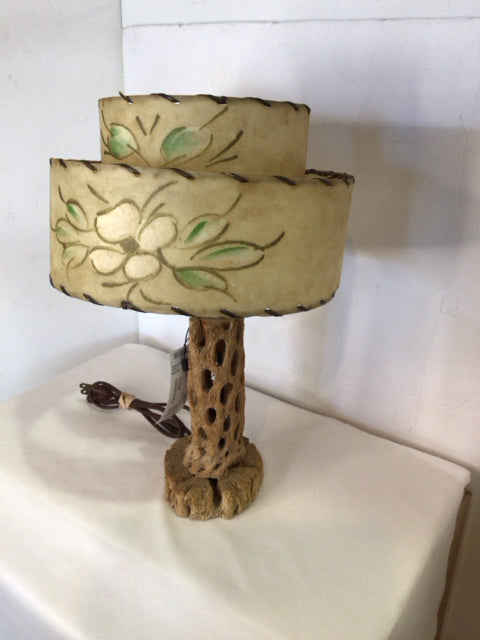 Brown Driftwood Lamp