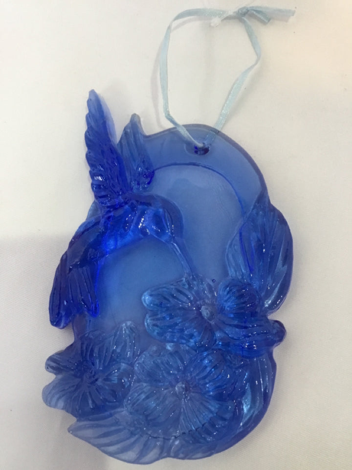 Blue Glass Hummingbird Misc