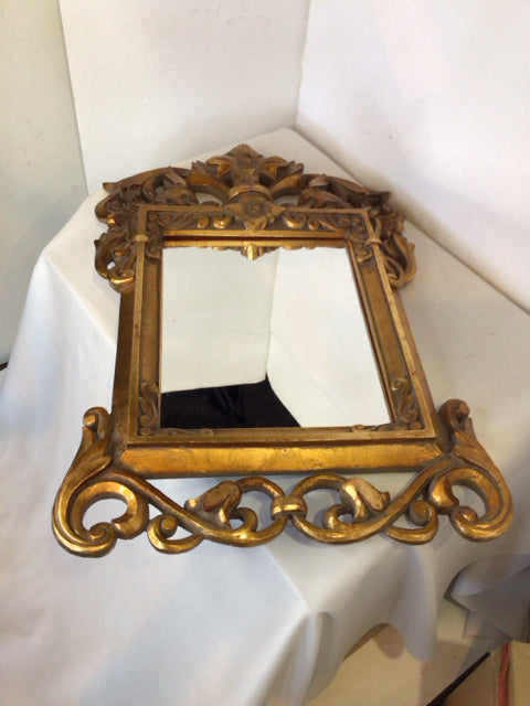 Ornate Gold Mirror