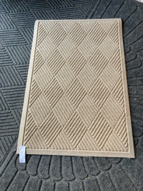 Indoor/Outdoor Tan Rug