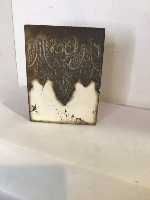Sid Dickens Tile Ceramic Brown/White Wall Decoration Art