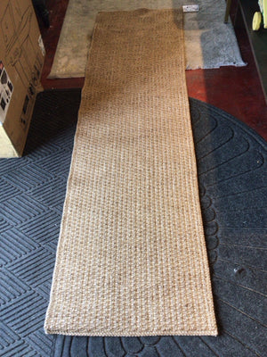 Wooly Heads Runner Jute Natural Rug