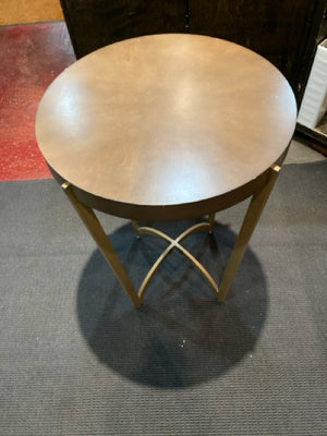 Side As Is - Chip Side/End Brown Table