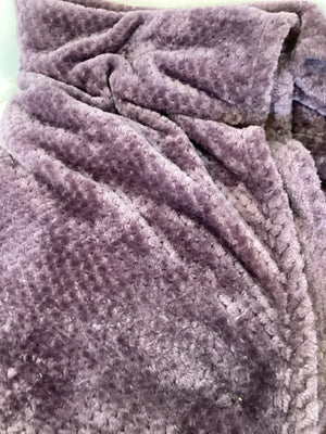 Purple Cotton Throw