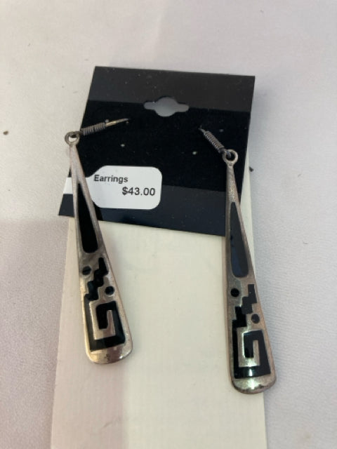 Sterling Silver Silver/Black Original Earrings