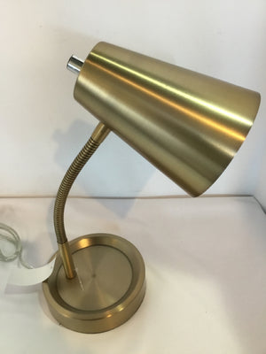 Vintage Desk Gold Metal Lamp