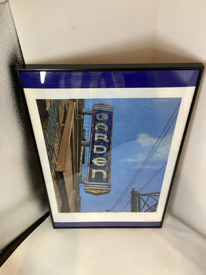 Blue Framed Art