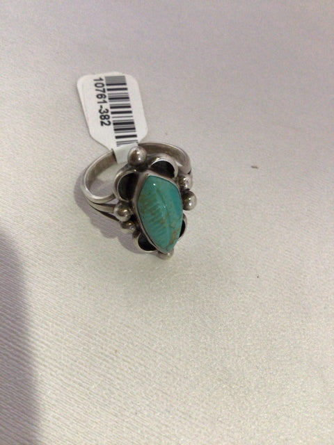 Sterling Silver Turquoise Ring
