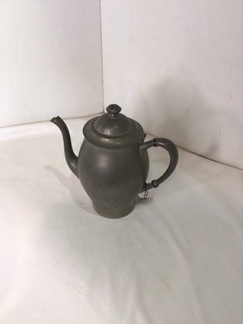 Vintage Gray Tea Pot
