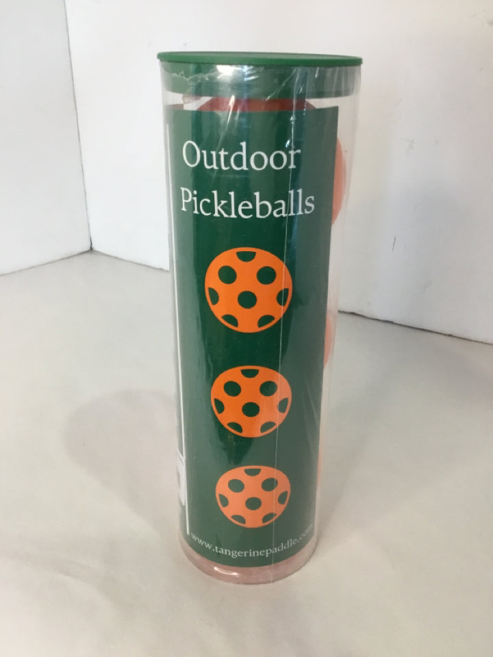 Tangerine Orange Plastic Balls Misc